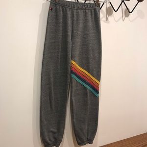 Aviator Nation Kid’s Chevron Sweatpants